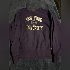 Vintage NYU Champion Crewneck